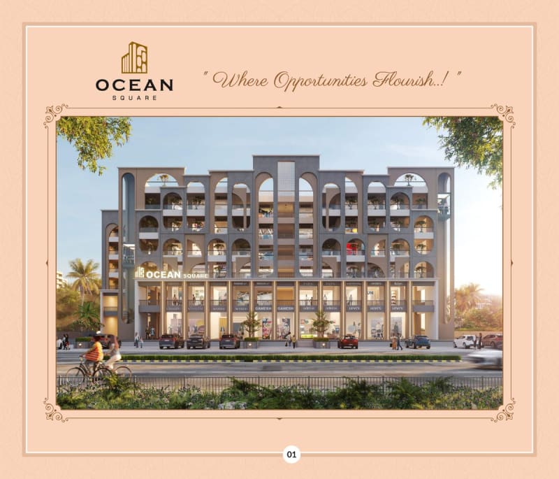 OCEAN SQUARE - Image 2 - Commercial in Jamnagar