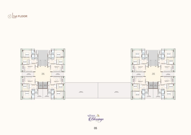 PAARIJAT BLESSINGS - Image 6 - Mixed Development in Gandhinagar