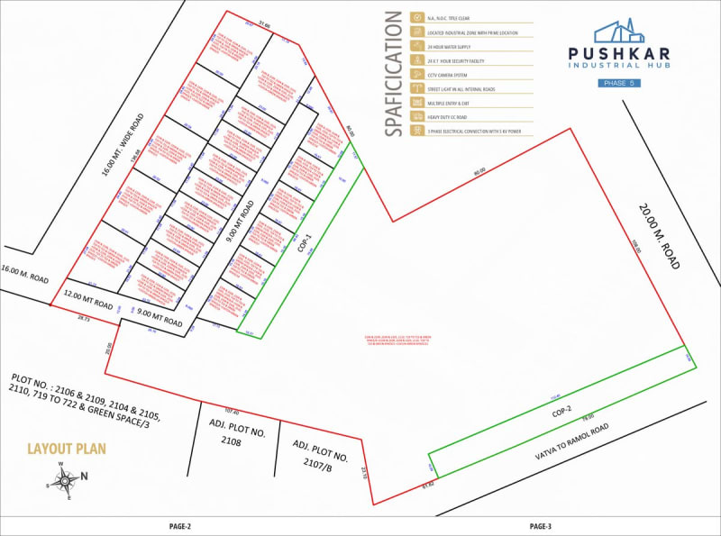 PUSHKAR INDUSTRIAL HUB PHASE 5 - Image 2 PUSHKAR INDUSTRIAL HUB PHASE 5 - Image 2 - Plotted Development in Ahmedabad