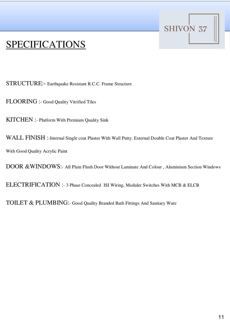 SHIVON 37 - Image 11 SHIVON 37 - Image 11 - Residential/Group Housing in Ahmedabad