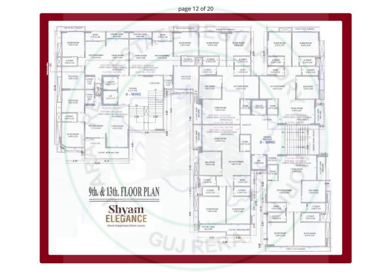 SHYAM ELEGANCE  - Image 12 - Mixed Development in Surat