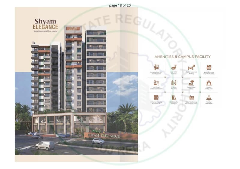 SHYAM ELEGANCE - Image 18 SHYAM ELEGANCE - Image 18 - Mixed Development in Surat
