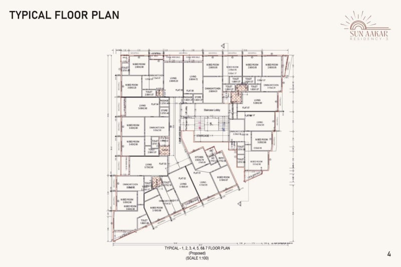 SUN AAKAR RESIDENCY 3 - Image 4 SUN AAKAR RESIDENCY 3 - Image 4 - Mixed Development in Valsad