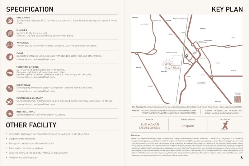 SUN AAKAR RESIDENCY 3 - Image 6 SUN AAKAR RESIDENCY 3 - Image 6 - Mixed Development in Valsad