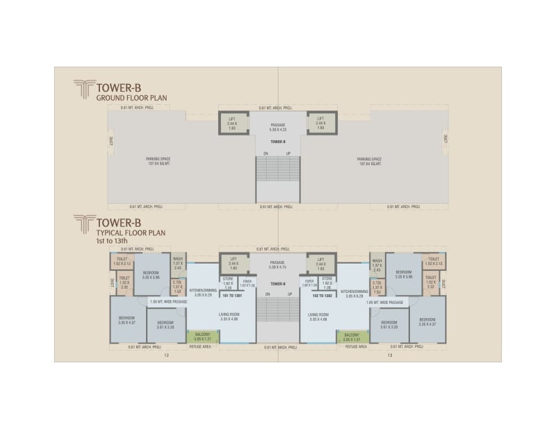 Trident by Courtyard - Image 7 Trident by Courtyard - Image 7 - Residential/Group Housing in Vadodara