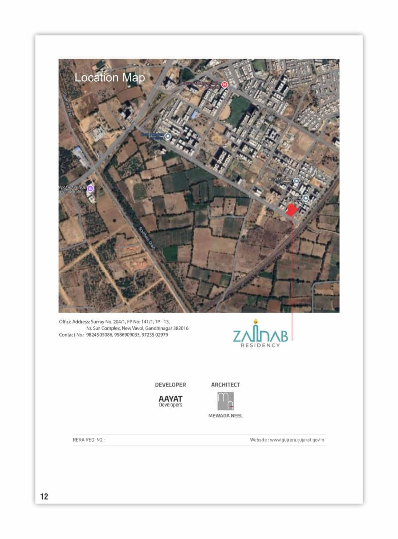 ZAINAB RESIDENCY - Image 12 - Mixed Development in Gandhinagar