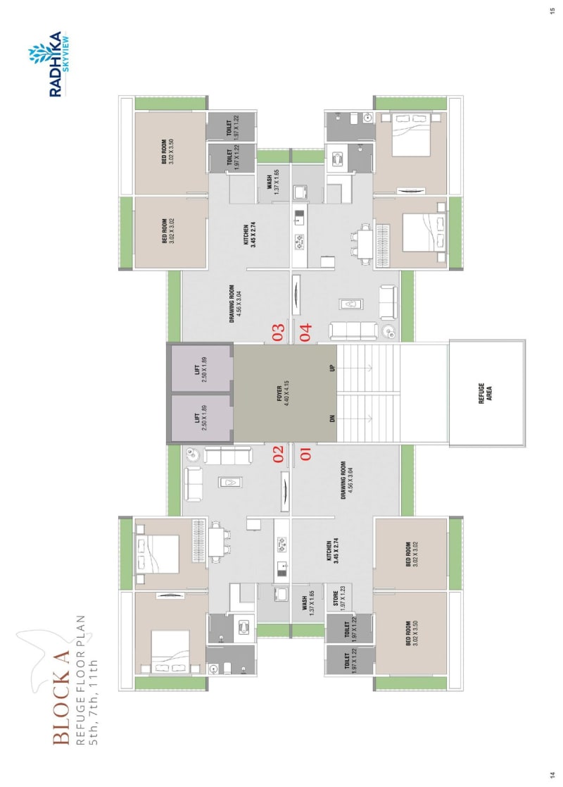RADHIKA SKYVIEW - Image 8 RADHIKA SKYVIEW - Image 8 - Mixed Development in Ahmedabad