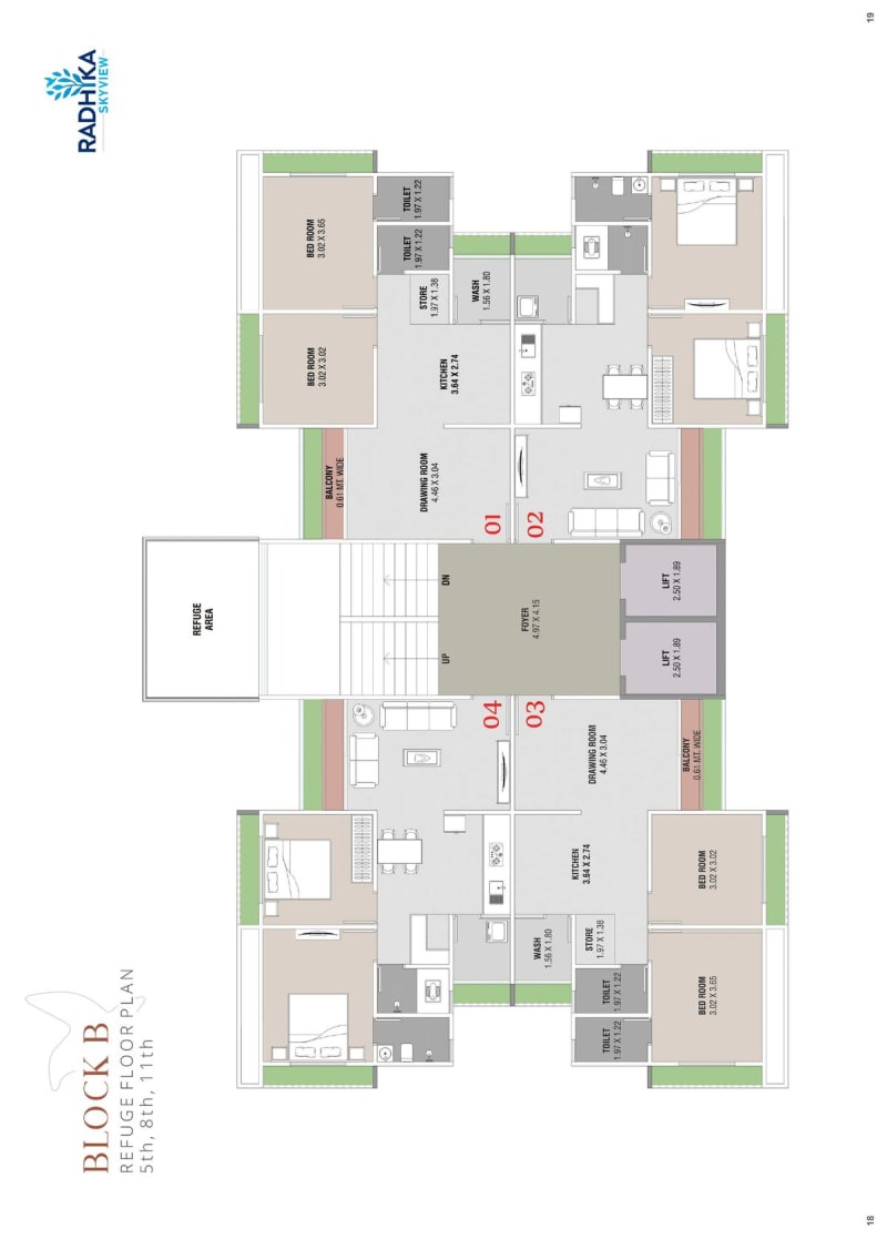 RADHIKA SKYVIEW - Image 10 RADHIKA SKYVIEW - Image 10 - Mixed Development in Ahmedabad