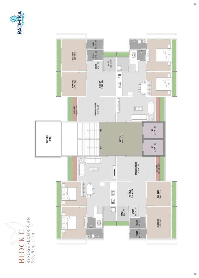 RADHIKA SKYVIEW - Image 12 RADHIKA SKYVIEW - Image 12 - Mixed Development in Ahmedabad