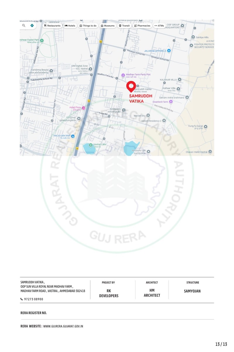 SAMRUDDH VATIKA - Image 13 SAMRUDDH VATIKA - Image 13 - Residential/Group Housing in Ahmedabad
