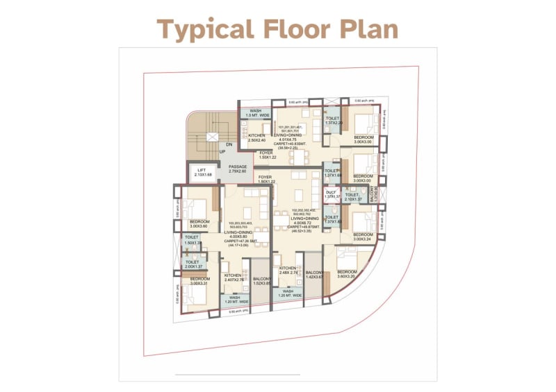Aarambh Harmony - Image 4 Aarambh Harmony - Image 4 - Mixed Development in Vadodara