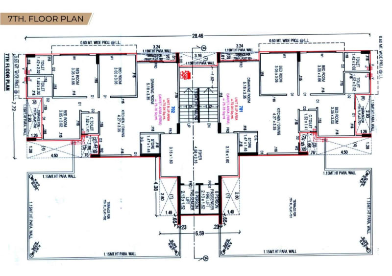 SAUNDARYA ELINA - Image 4 SAUNDARYA ELINA - Image 4 - Residential/Group Housing in Ahmedabad