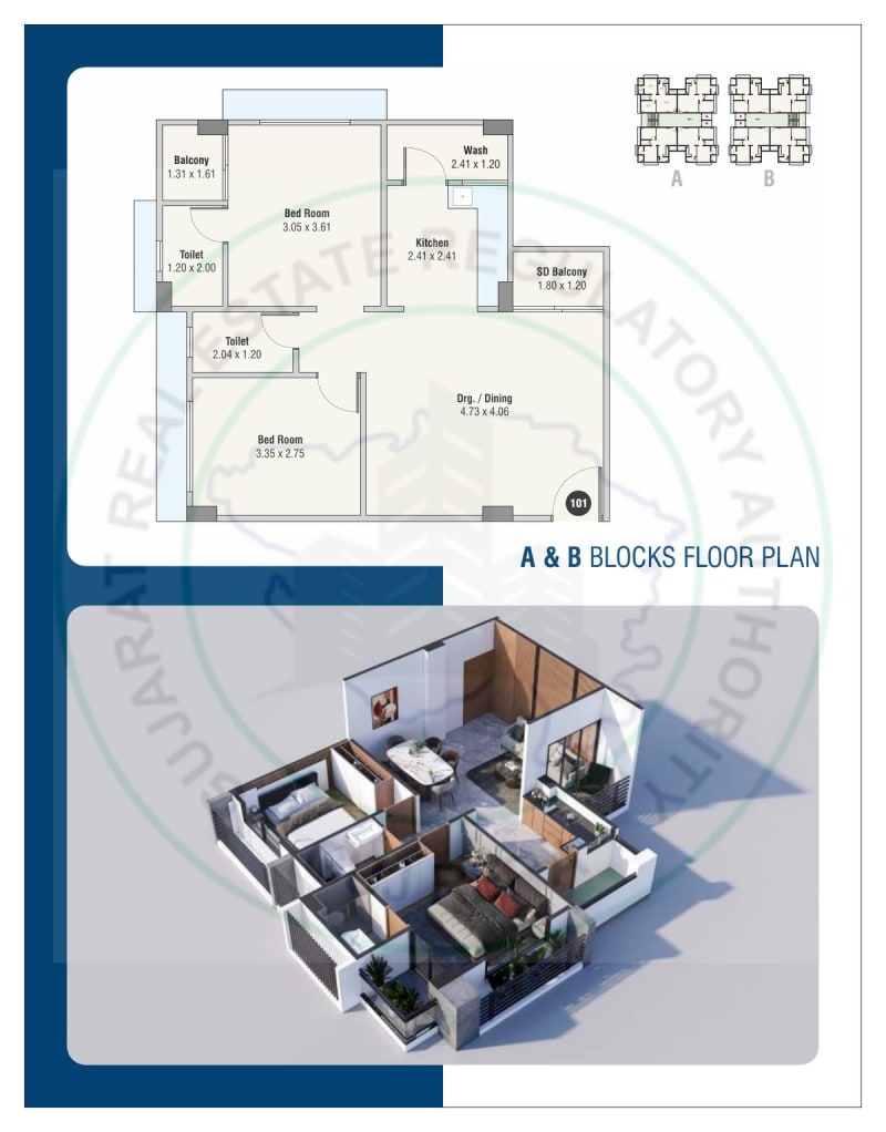 Aditi Sapphire - Image 5 Aditi Sapphire - Image 5 - Mixed Development in Ahmedabad