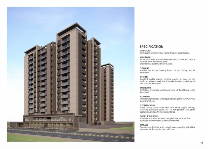 Shiv Shaligram Celestial - Image 15 Shiv Shaligram Celestial - Image 15 - Mixed Development in Ahmedabad