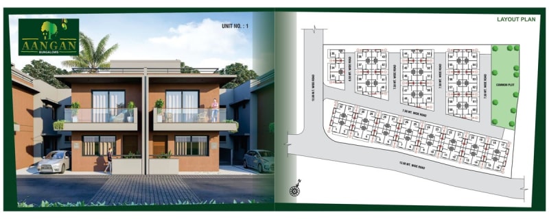 AANGAN BUNGLOWS - Image 2 AANGAN BUNGLOWS - Image 2 - Residential/Group Housing in Ahmedabad