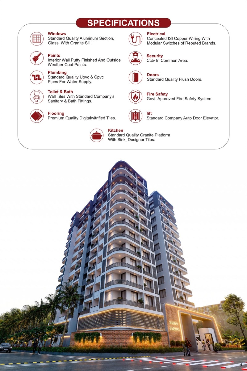 MADHAV DARSHAN - Image 9 - Residential/Group Housing in Junagadh