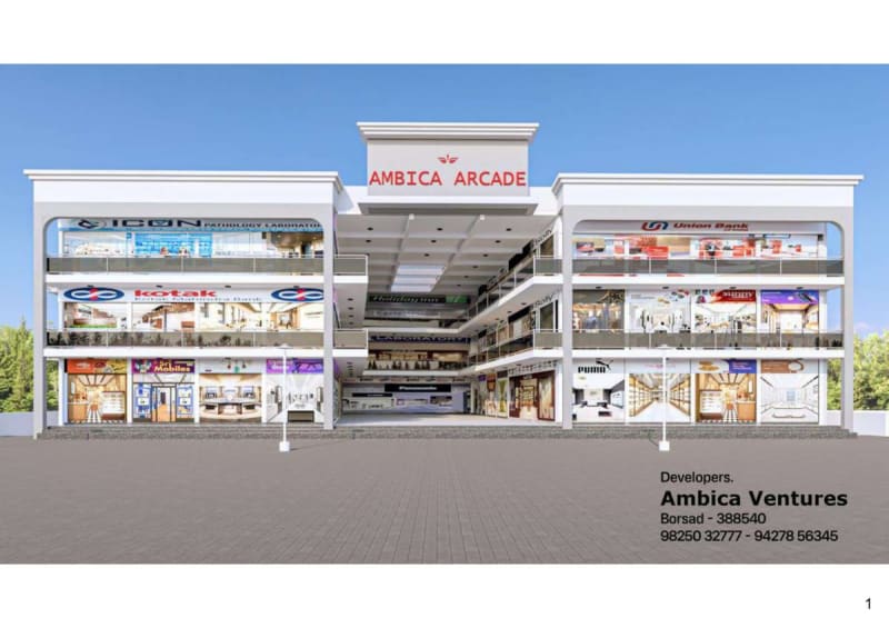 AMBICA ARCADE - Image 1 - Commercial in Anand