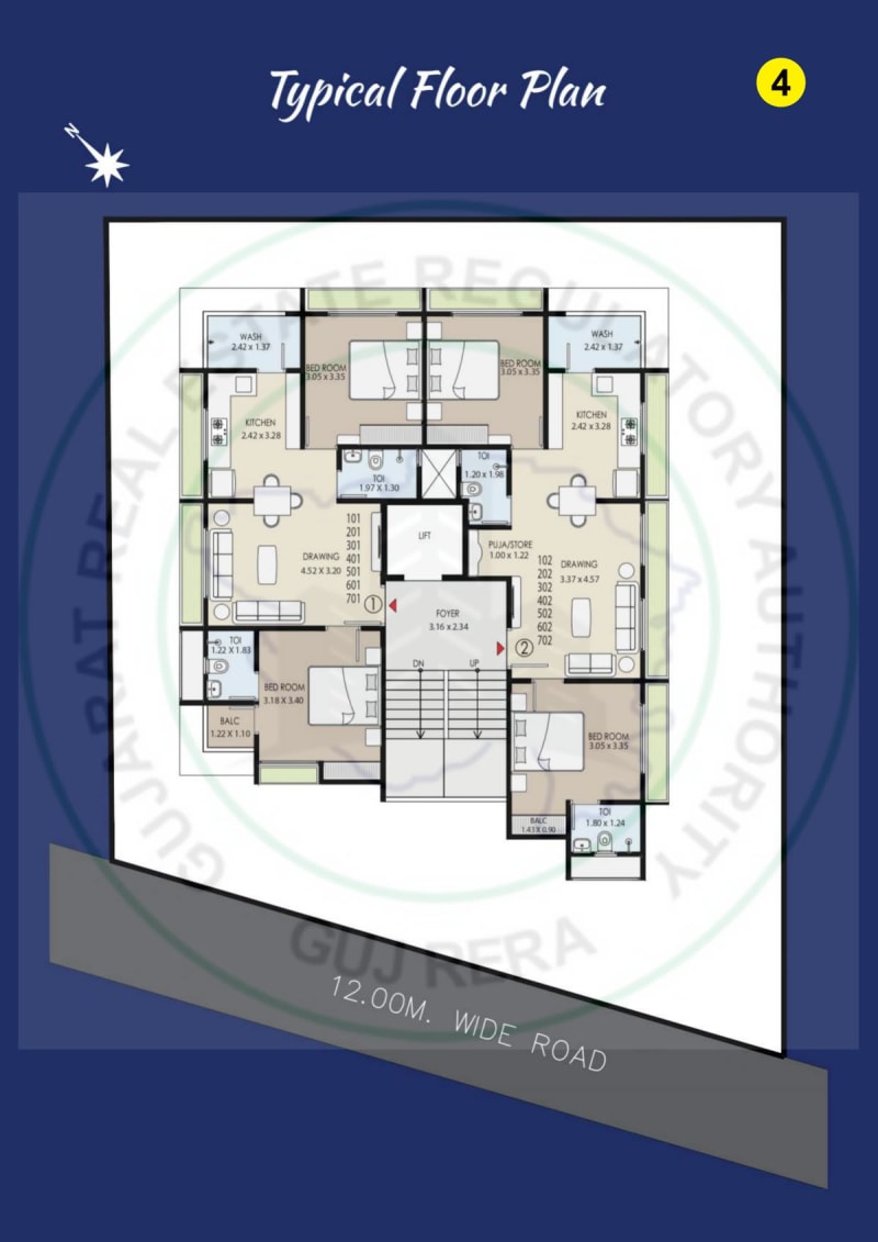 Mira Mannan Elegance - Image 4 Mira Mannan Elegance - Image 4 - Residential/Group Housing in Ahmedabad