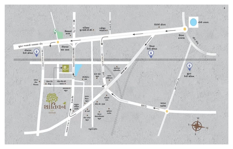 SHANTIVAN RESIDENCY PHASE-2 - Image 4 - Plotted Development in Surat