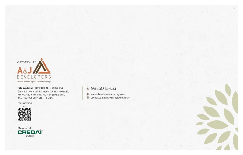 SHANTIVAN RESIDENCY PHASE-2 - Image 5 - Plotted Development in Surat
