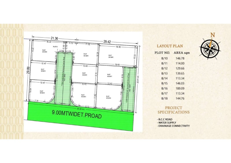 Trinetra 454-B - Image 2 - Plotted Development in Vadodara