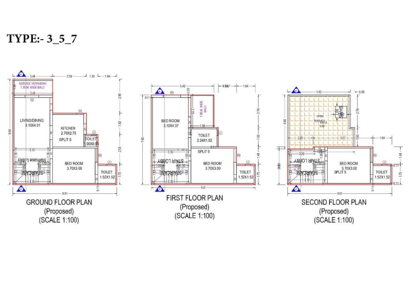 AVANI BUNGALOW AND COMPLEX - Image 33 - Mixed Development in Ahmedabad
