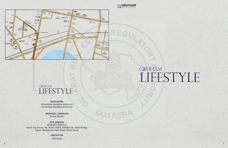 GRUHAM LIFESTYLE - Image 1 GRUHAM LIFESTYLE - Image 1 - Plotted Development in Surat