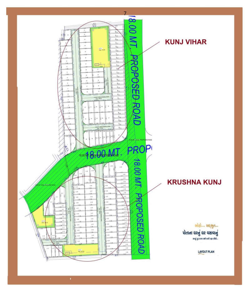 KRUSHNA KUNJ - Image 7 - Plotted Development in Surat