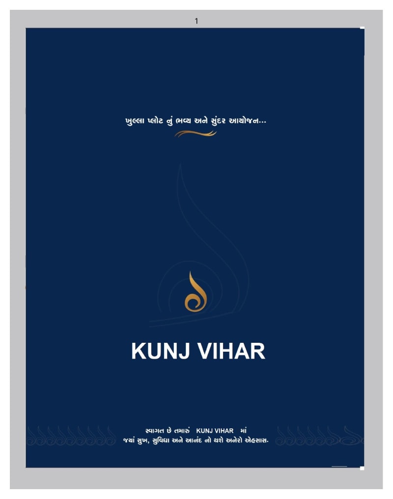 KUNJ VIHAR  - Image 1 - Plotted Development in Surat
