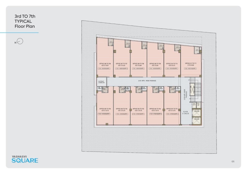 YASHASVI SQUARE - Image 5 - Commercial in Ahmedabad