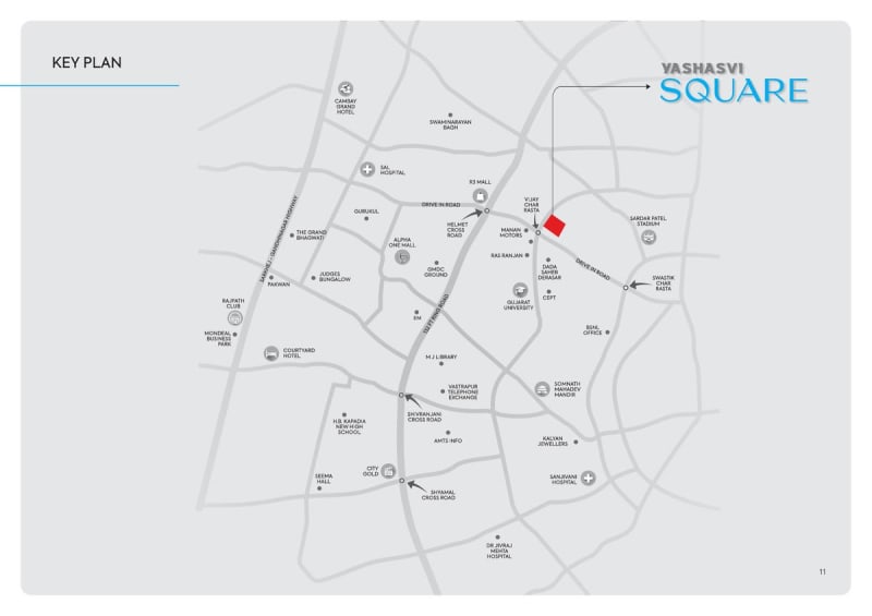 YASHASVI SQUARE - Image 11 - Commercial in Ahmedabad