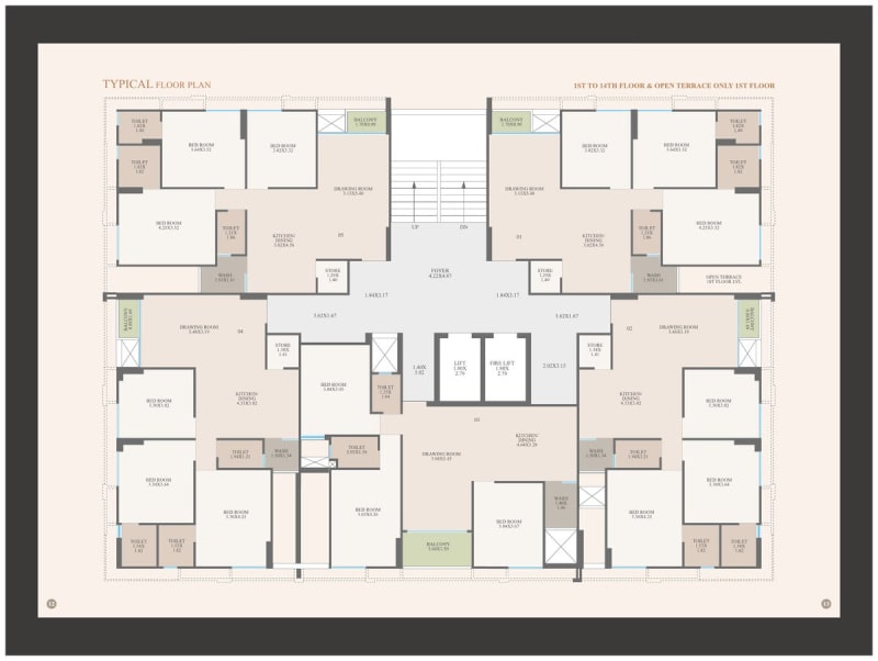 Aditya Heaven - Image 7 - Mixed Development in Gandhinagar