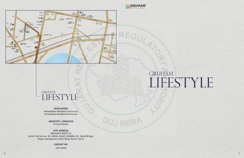 GRUHAM LIFESTYLE - Image 1 GRUHAM LIFESTYLE - Image 1 - Plotted Development in Surat