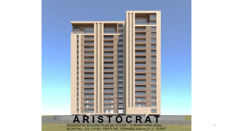 ARISTOCRAT - Image 1 - Residential/Group Housing in Surat