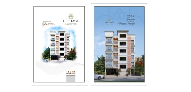 HERITAGE APARTMENT - Image 1 - Residential/Group Housing in Ahmedabad