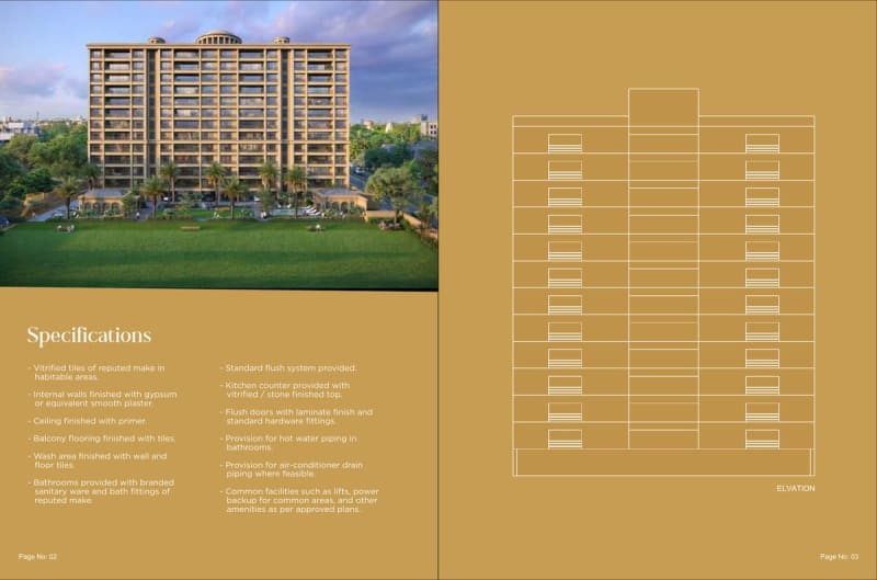 Spenser XI:11 - Image 2 Spenser XI:11 - Image 2 - Residential/Group Housing in Vadodara