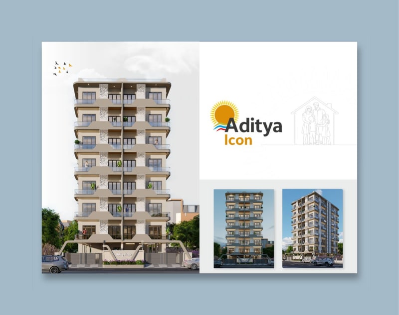 ADITYA ICON - Image 2 - Residential/Group Housing in Bhavnagar