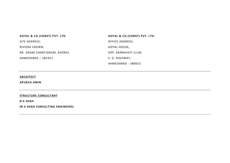 RIVIERA CROWN - Image 21 - Residential/Group Housing in Gandhinagar