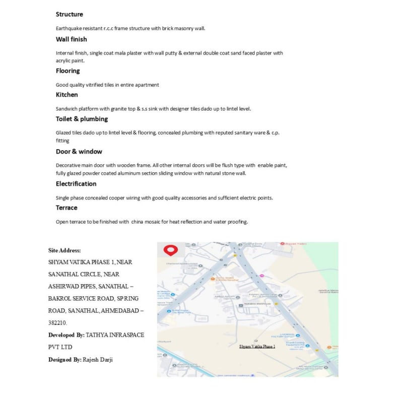 SHYAM VATIKA PHASE 1 - Image 15 - Mixed Development in Ahmedabad