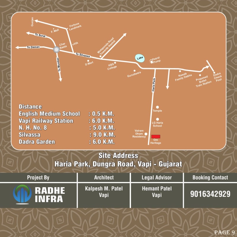 Om Heritage A + B - Image 9 - Mixed Development in Valsad