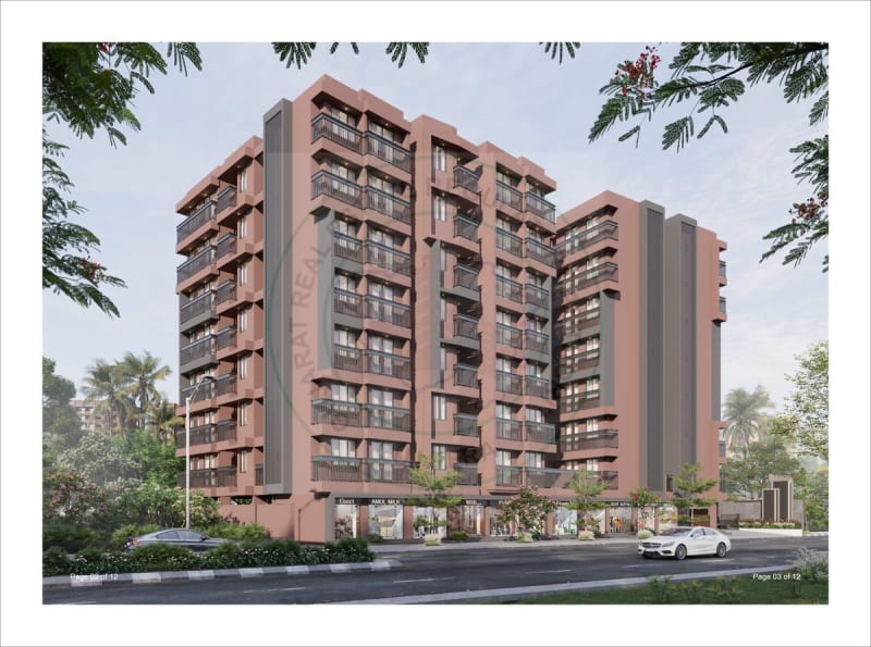 KRISHNA HEIGHTS - Image 2 KRISHNA HEIGHTS - Image 2 - Mixed Development in Ahmedabad