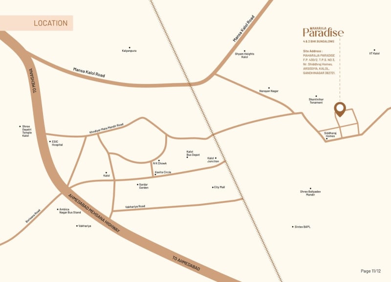 MAHARAJA PARADISE - Image 11 - Residential/Group Housing in Gandhinagar