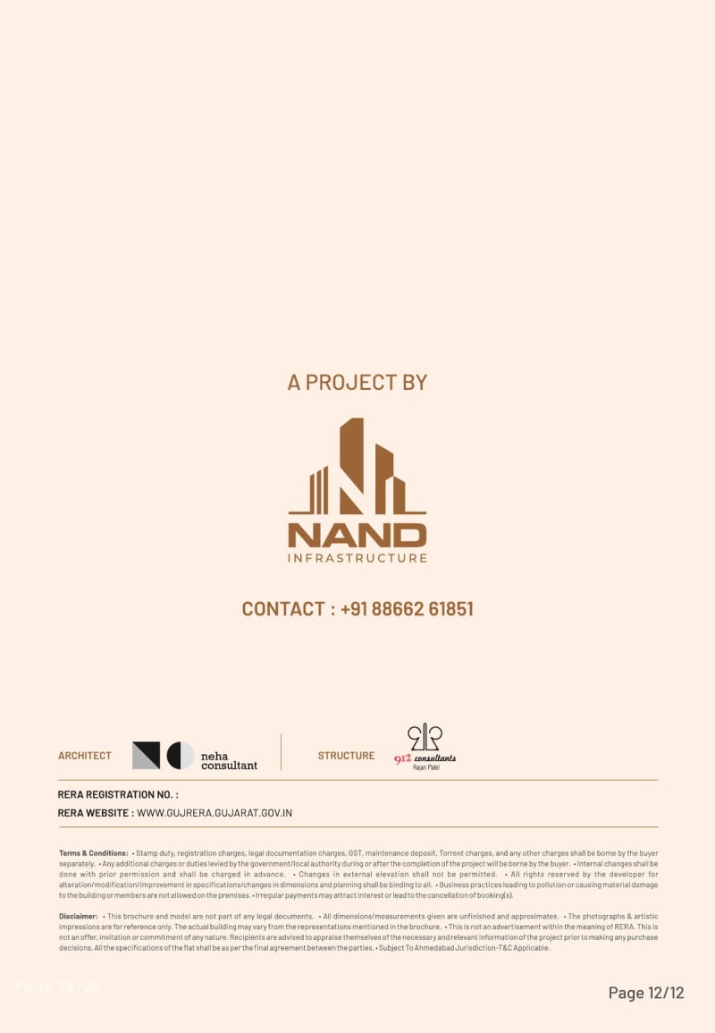 MAHARAJA PARADISE - Image 12 - Residential/Group Housing in Gandhinagar