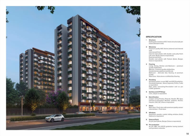 THE ZERMATT - Image 14 - Mixed Development in Gandhinagar