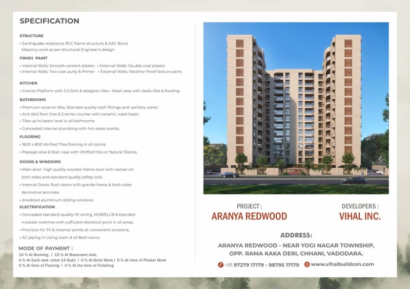 ARANYA REDWOOD - Image 8 - Residential/Group Housing in Vadodara