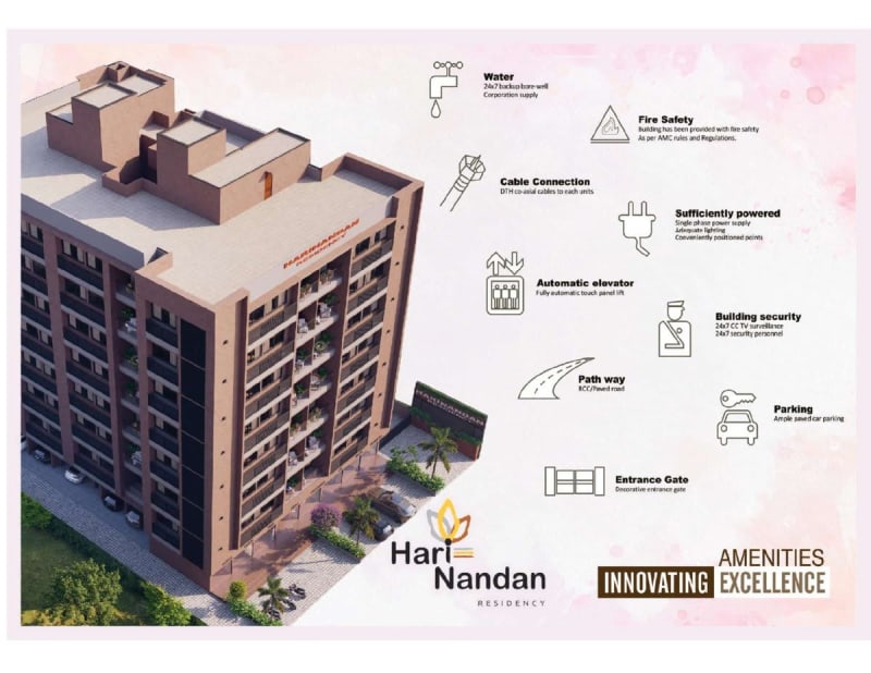 Hari Nandan Residency - Image 15 Hari Nandan Residency - Image 15 - Mixed Development in Ahmedabad