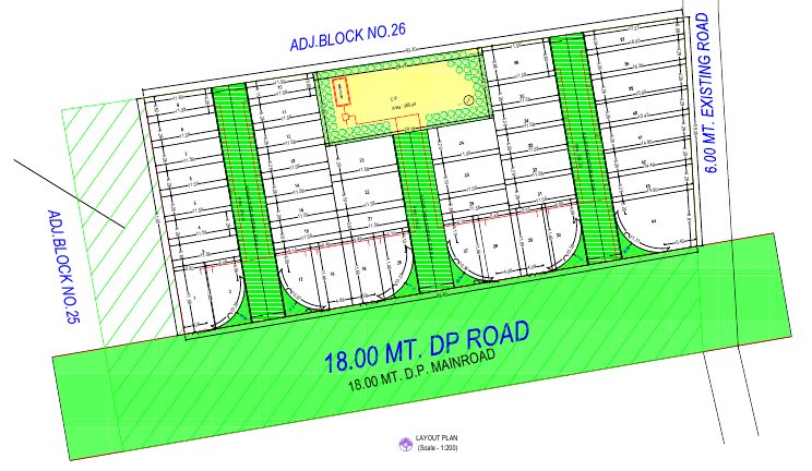 Shree Amrit Niketan - Image 2 - Plotted Development in Surat