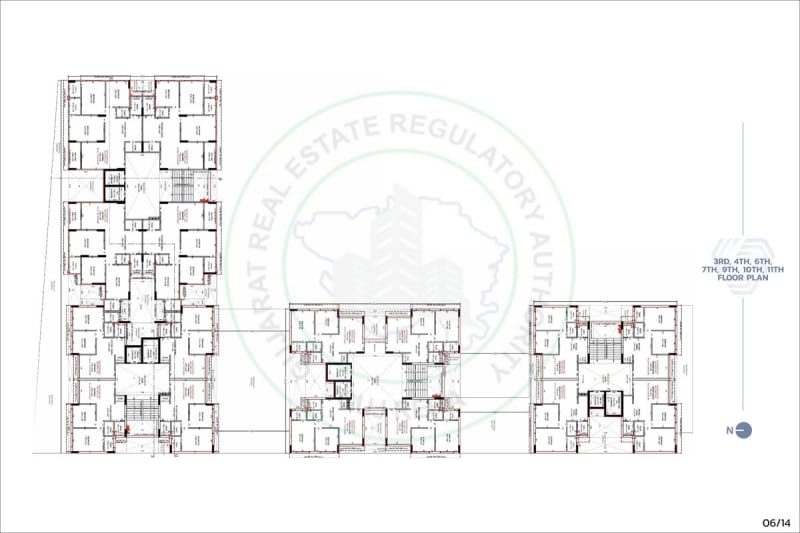 VIKRAM LUXURIA SURYA 2 - Image 6 - Mixed Development in Ahmedabad