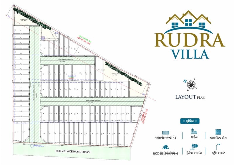 RUDRA VILLA - Image 2 - Plotted Development in Surat