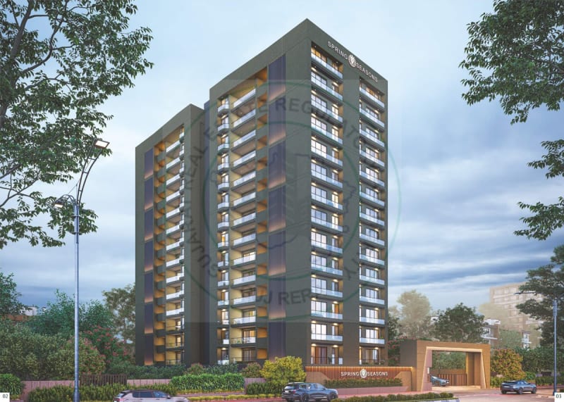 SPRING SEASONS - Image 2 SPRING SEASONS - Image 2 - Residential/Group Housing in Surat